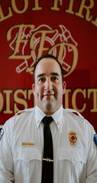 Battalion Chief Derrick Ethington