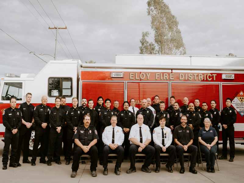 Eloy Fire District Group Photo